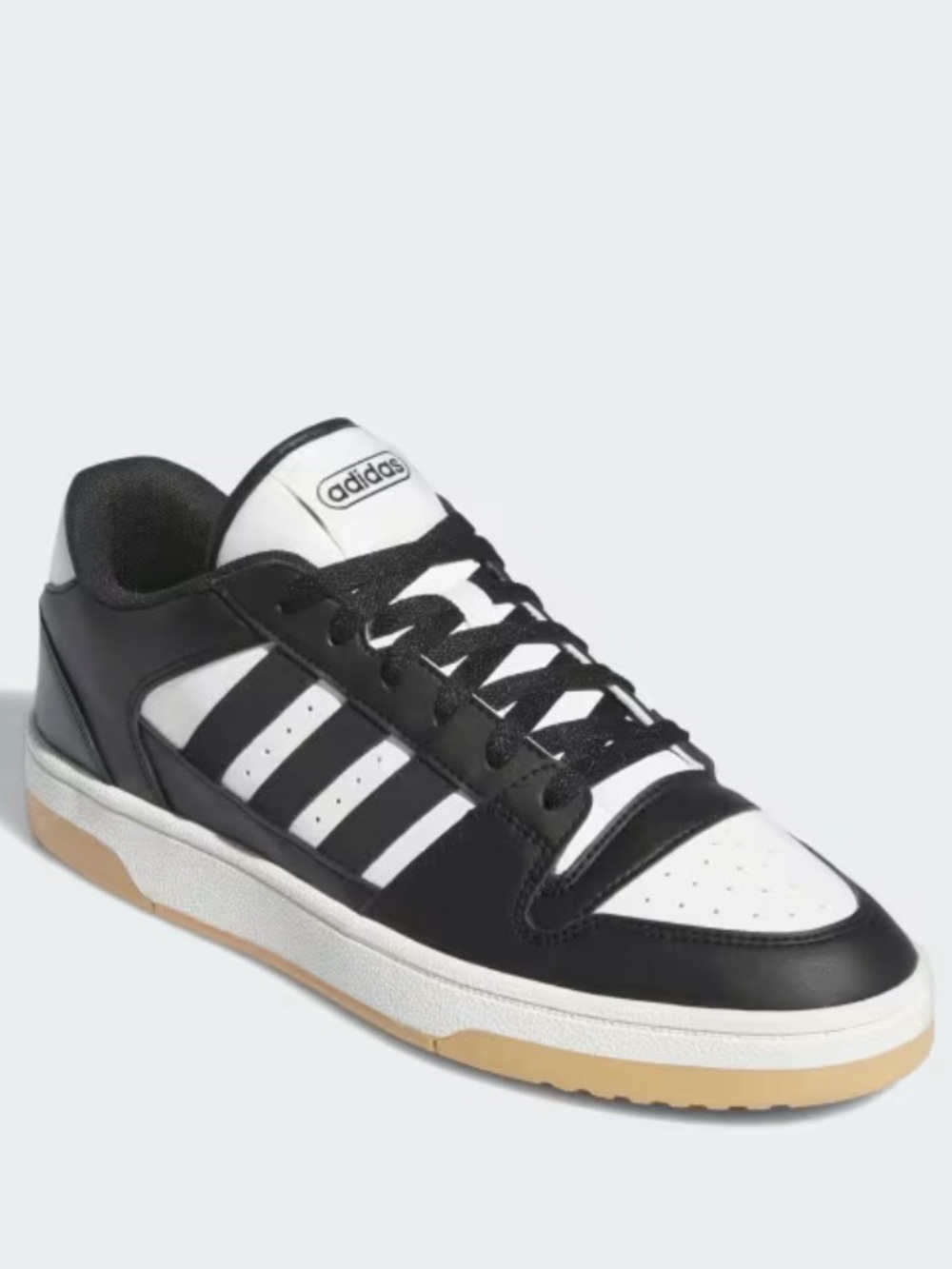 NIB adidas Break Start J - size 5- Core Black / Core Black / Cloud White